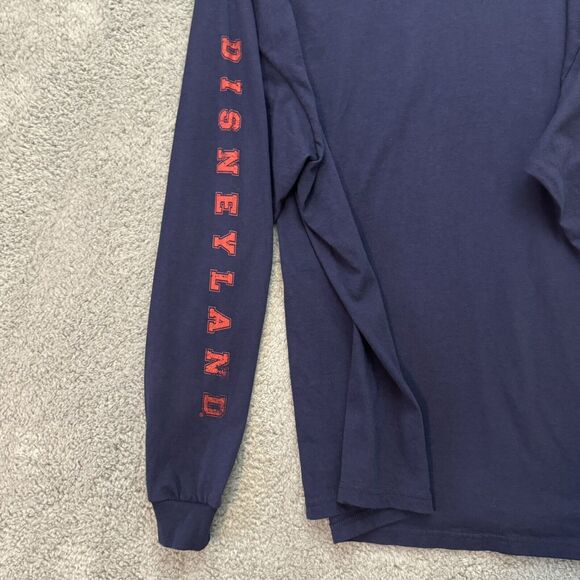 Vintage Disney Shirt Adult XL Y2K Mickey 28 Disneyland Resort Cotton Long Sleeve - Picture 11 of 15